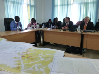 Presentation of fieldwork results in Kigali